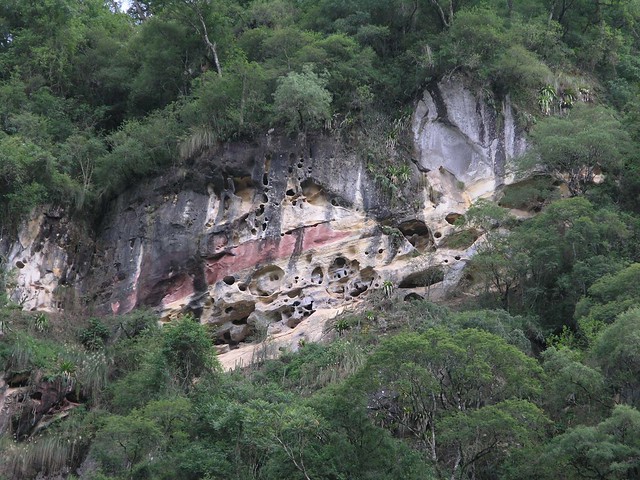 Rock walls entre Tarija y Villamontes, Departamento de Tarija, Bolivia