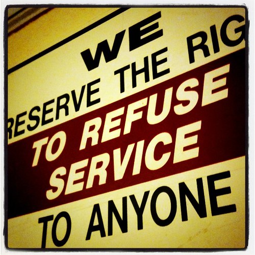 Refuse service Nicole Aptekar Flickr