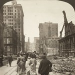 (animated stereo) Strolling Through the Ruins after 1906 Earthquake