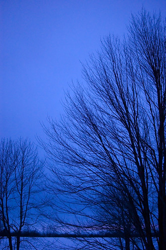blue sunset holiday bluesky d40