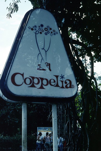 Coppelia - Ice Cream Sign