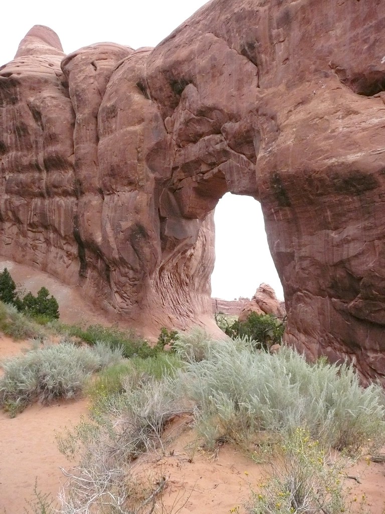 Utah, Arches National Park, Pine Tree Arch (in Explore 12/3/10) by Mary Warren 20.8 Million Views