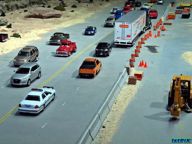 Desert Highway Traffic Delay