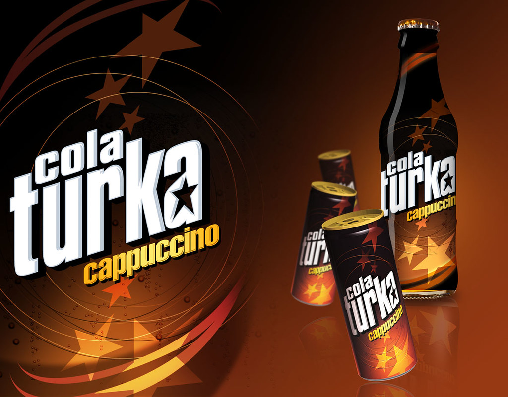 Turcola Cola Turka Cappuccino | Packaging de la version Cappuccino d… | Flickr