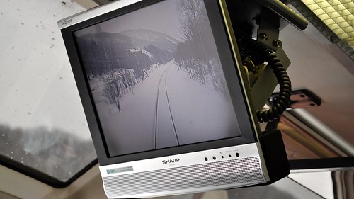 winter japan train video nikon hokkaido express limited 2010 abashiri driversview driftice d5000 okhotsknokaze