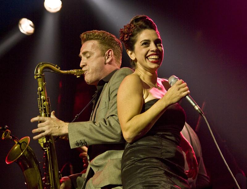 Dani Nel·lo y Myriam Swanson en Taboo