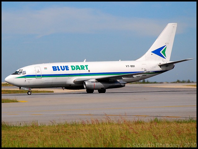 Blue Dart Boeing 737-200 (VT-BDI)