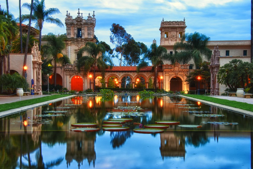 Blue hour in Balboa Park | I was walking around in Balboa Pa… | Flickr