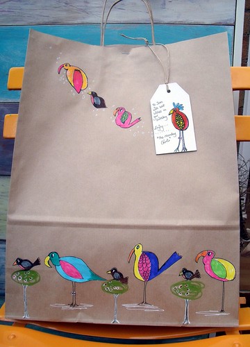 Gift bag for a birthday girl | by scrappy annie