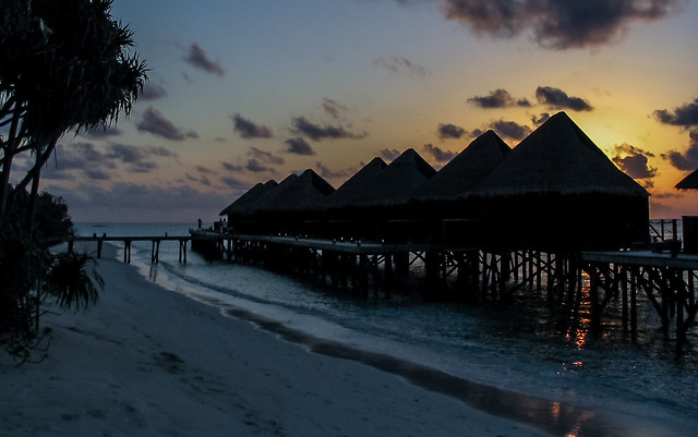 Twilight time at Maldivs Mirihi(4)