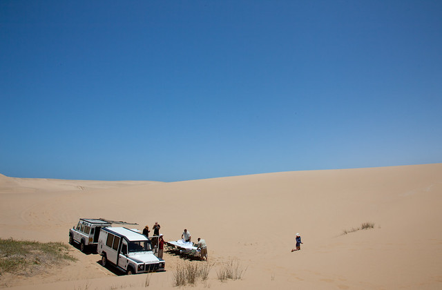 Dunes drive at Namibia