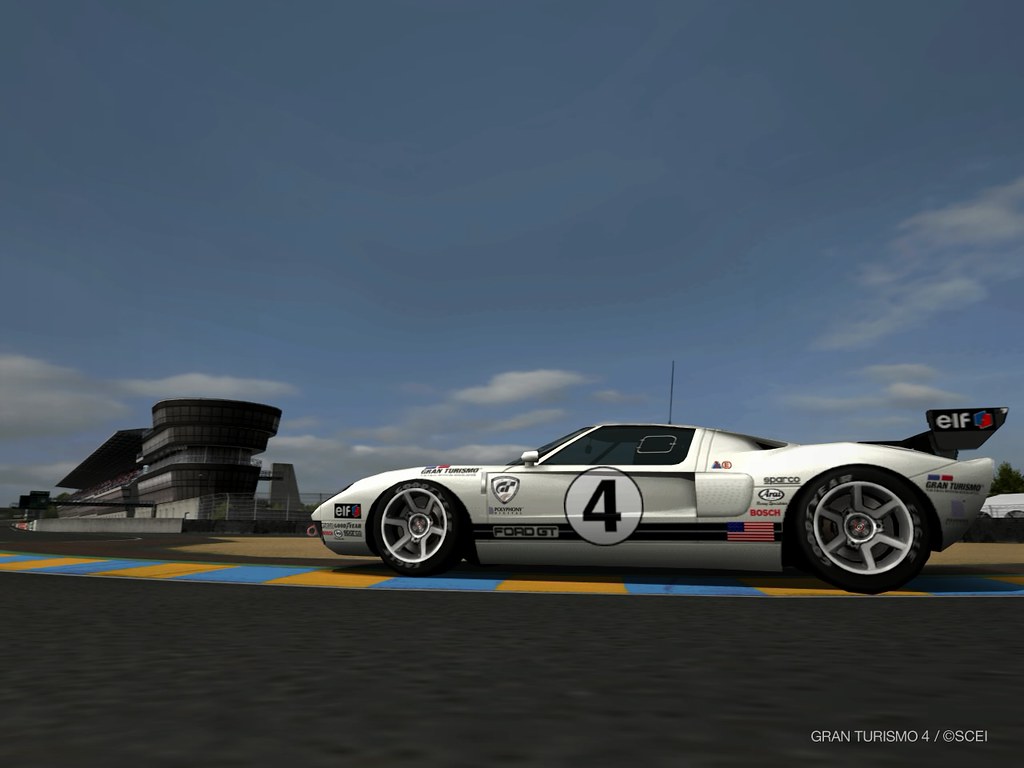 Gran Turismo 4_Ford GT LM Race Car Spec II_Le Mans Circuit…