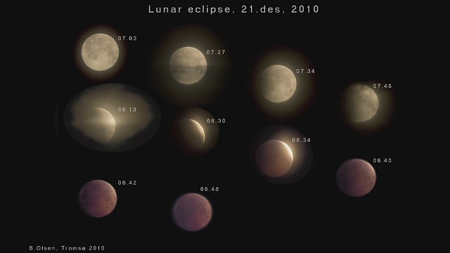 Timelapse video: Solstice Lunar Eclipse - 2010