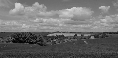 uk england blackandwhite church monochrome canon landscape countryside lincolnshire wolds withcall
