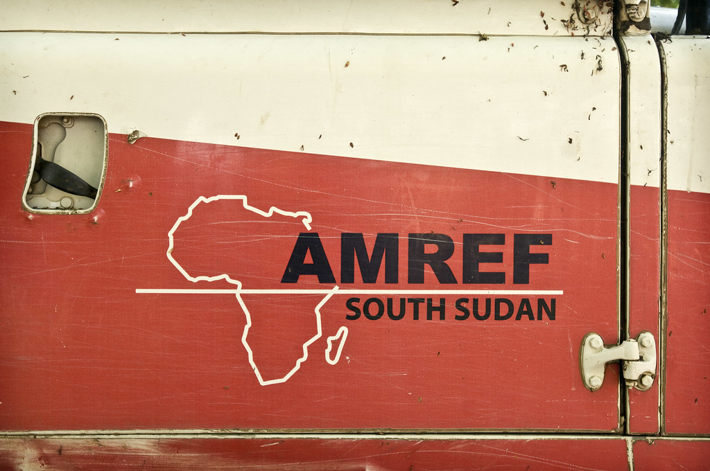 AMREF in southern Sudan | An AMREF vehicle in southern Sudan… | Flickr