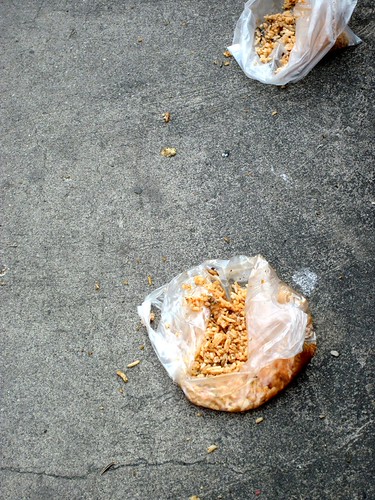 Left Over Rice Garbage Am_Unwanted | This is some left over rice I saw on the way b… | Flickr