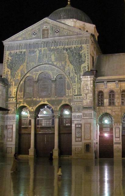 Umayyad Mosque, Damascus after dark