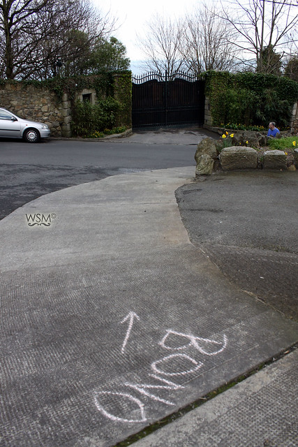 Follow the white Bono sign - Killiney Hill IE