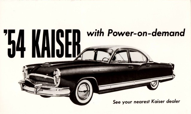 1954 Kaiser Manhattan 4-Door Sedan