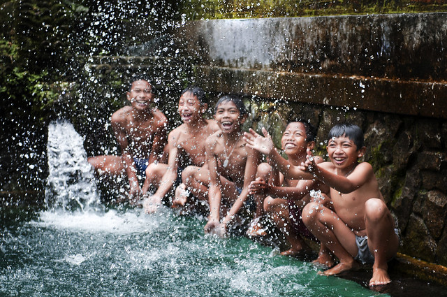 Gunung Kawi, Tegallalang - Public bath