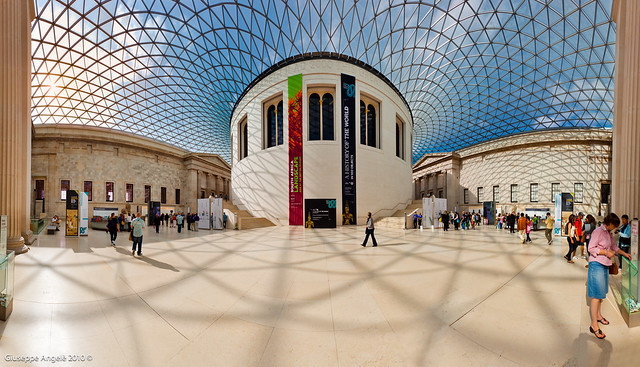 A Panoramic View of the British Museum (London - UK)