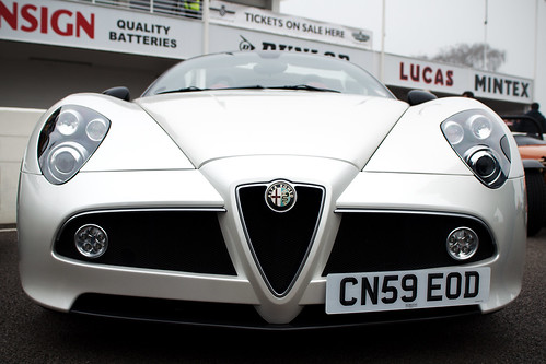 Alfa Romeo 8C Competizione Spider (white) | Taken at the ...