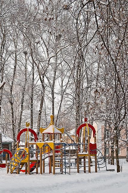 Children's playground in Tutaev