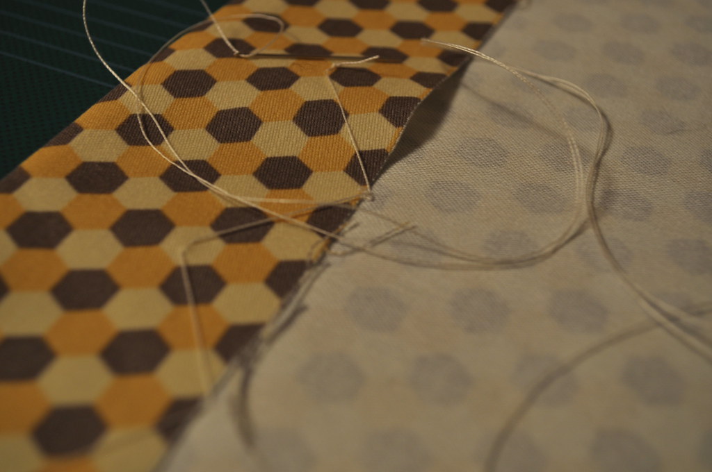Primeter Stitching Tacking | A herringbone stitch around the perimeter of the s… | Flickr