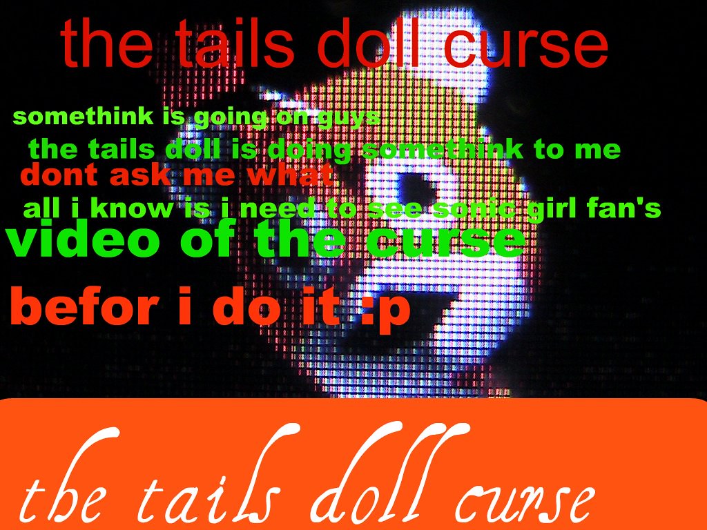 tails doll !!!!! ????, if your wondering who this is this i…