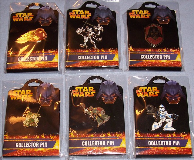 Revenge of the Sith Pins