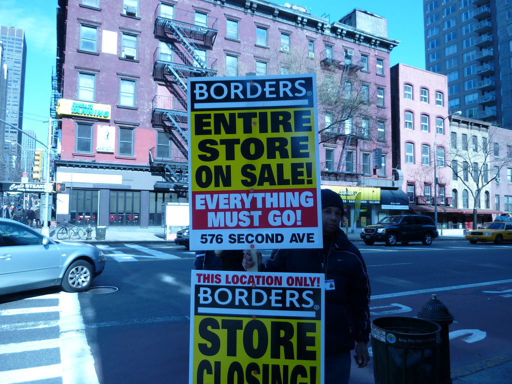 Borders Store Closing Signs | Marianne O'Leary | Flickr