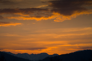 Sunset Alps