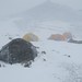 Chvilka klidu v prubehu 2 denni vichrice v 5400 m, foto: Pavlína Folovská