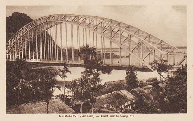 ANNAM - HAM-RONG - Pont sur le Sông Ma