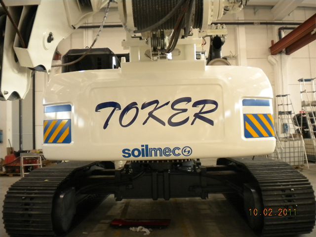 Soilmec SR-60 PDW Halat Baskılı Fore Kazık Makinası - Toker