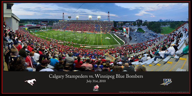Calgary vs. Winnipeg 07/31/2010