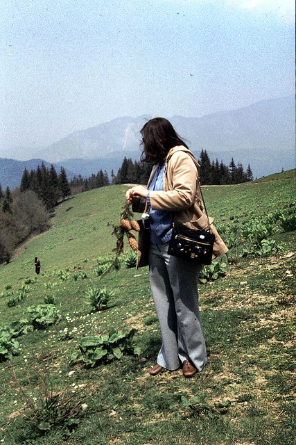 In the Carpathian Mountains, Romania 1976