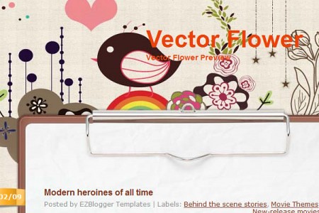 Vector-Flower | by Hot-Rashi