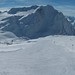 červená sjezdovka Hintereis, v pozadí ledovec s vrcholem Grawand, foto: Radek Holub