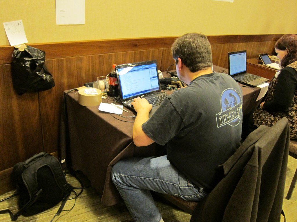 IF Demo Fair: Dave working on Zifmia