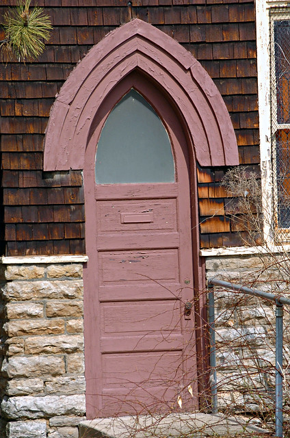 Door to Abandoned Church