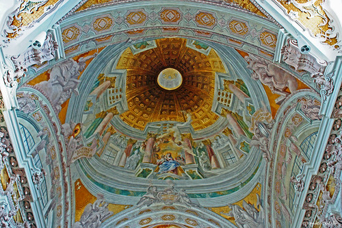 bayern bavaria cathedral dom dome baroque barock freising kuppel dorenawm