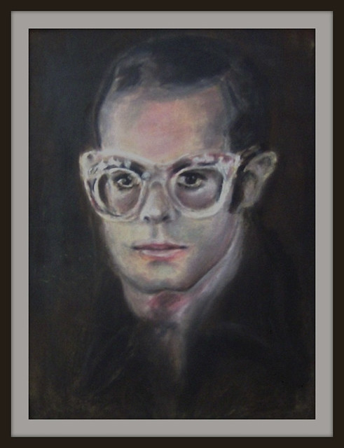 Sir Elton John - Pastel Portrait by snc145 - Photo by snc145