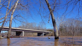Rappahannock River flooding at late winter storm at Kelly's Ford | by Stephen Little