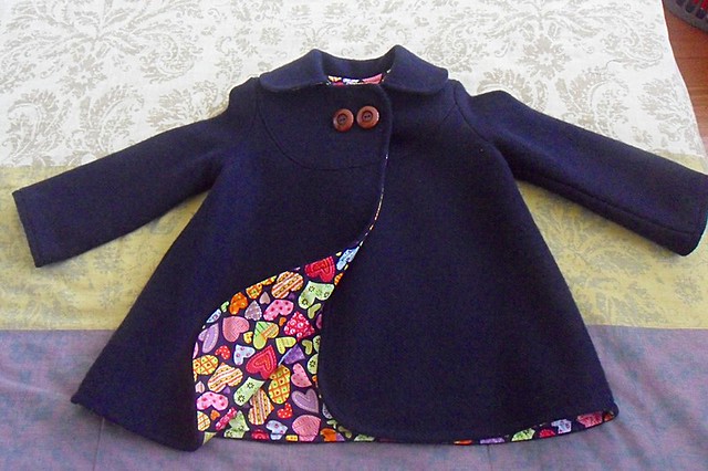 Handmade toddler coat