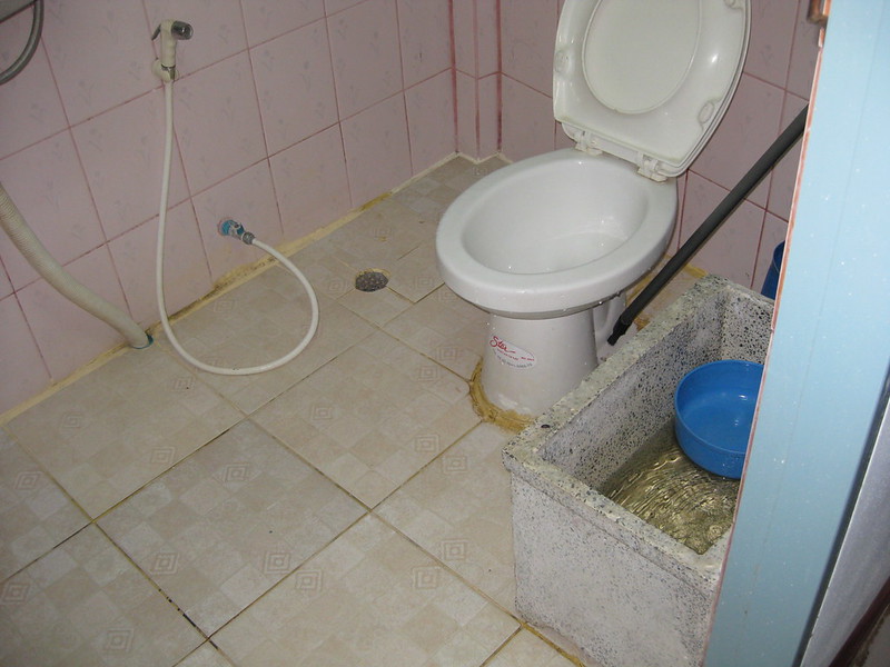 traditional asian toilet