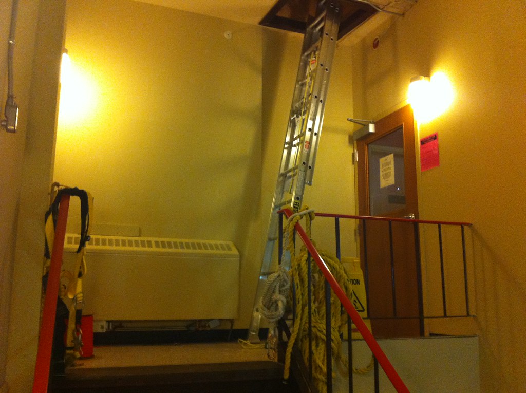 Sunshine Mountain Lodge - Fire Exit | Flickr