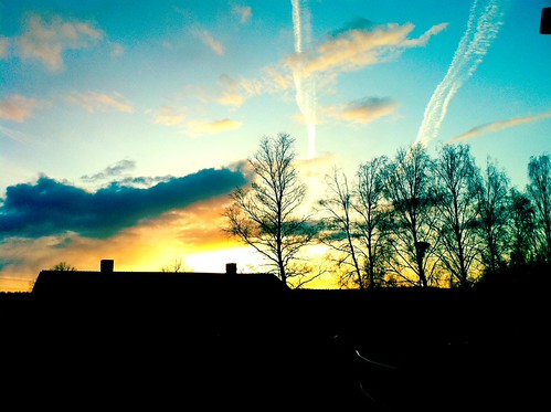 Malma Sunset by Jonas Wallinder, Malmaskolan Sunset