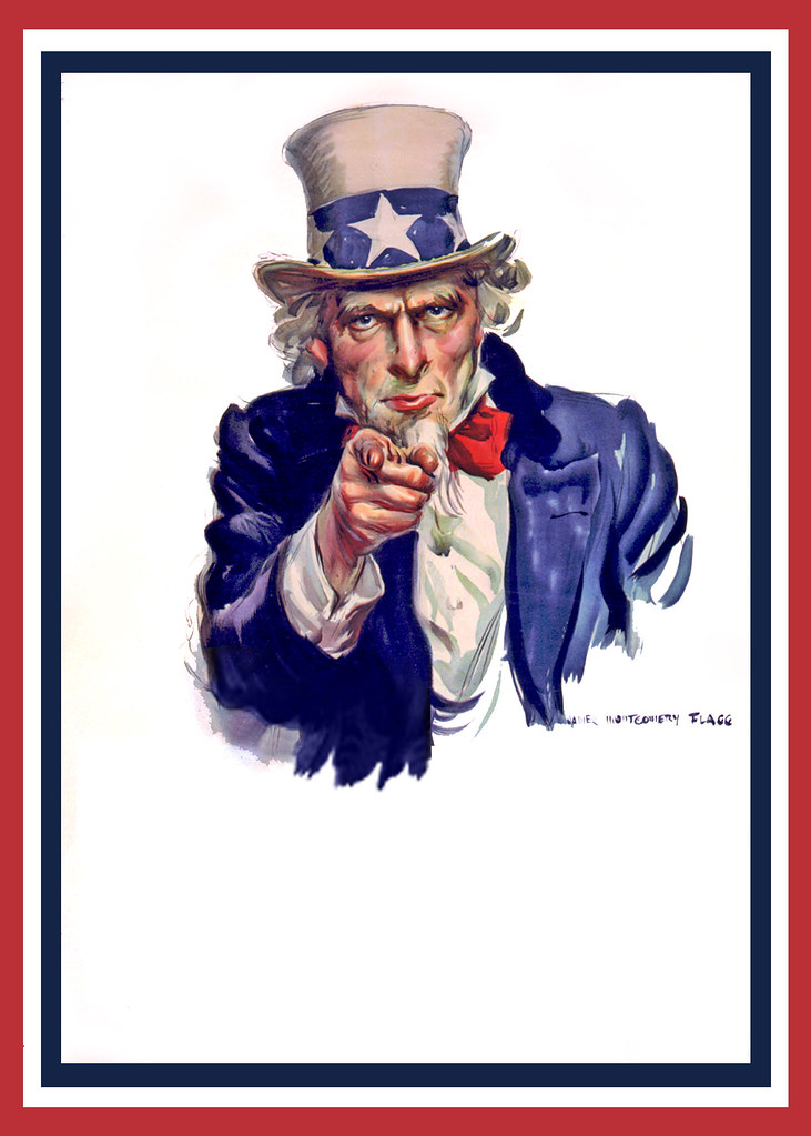 Uncle Sam I Want You Poster No Words See The Complete Un Flickr