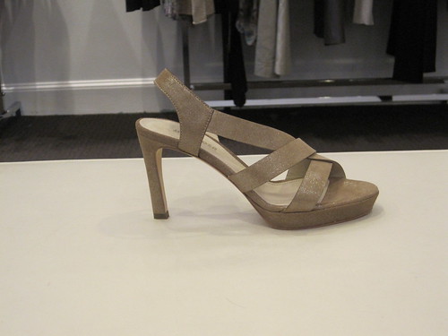 Jill Sander | Metallic Grey Strappy Sandal - $595.00 | Gretta Luxe | Flickr